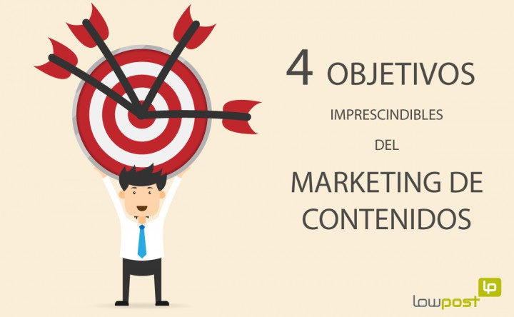 4 objetivos imprescindibles del marketing de contenidos